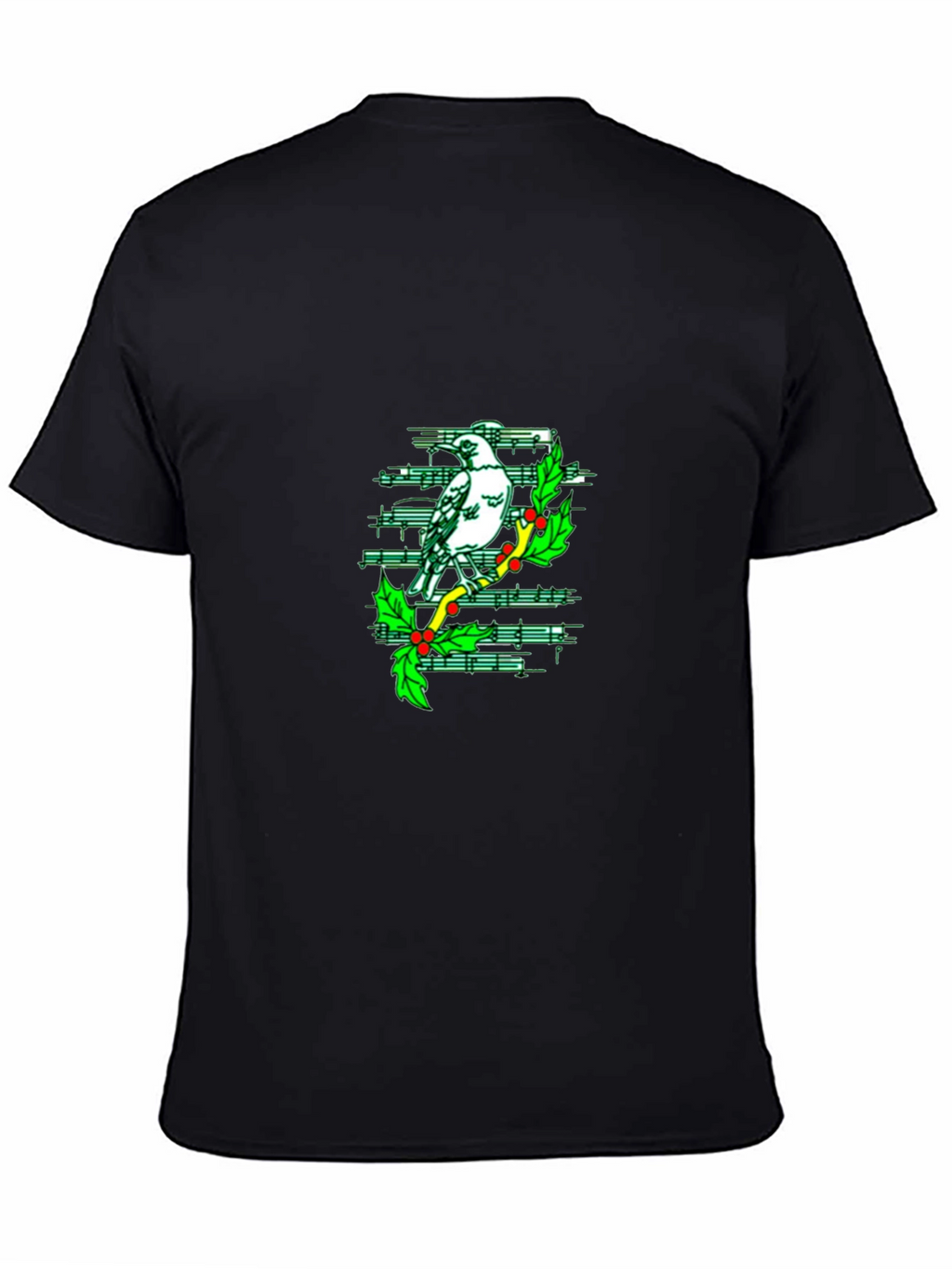 Musical Mockingbird T-Shirt - Black