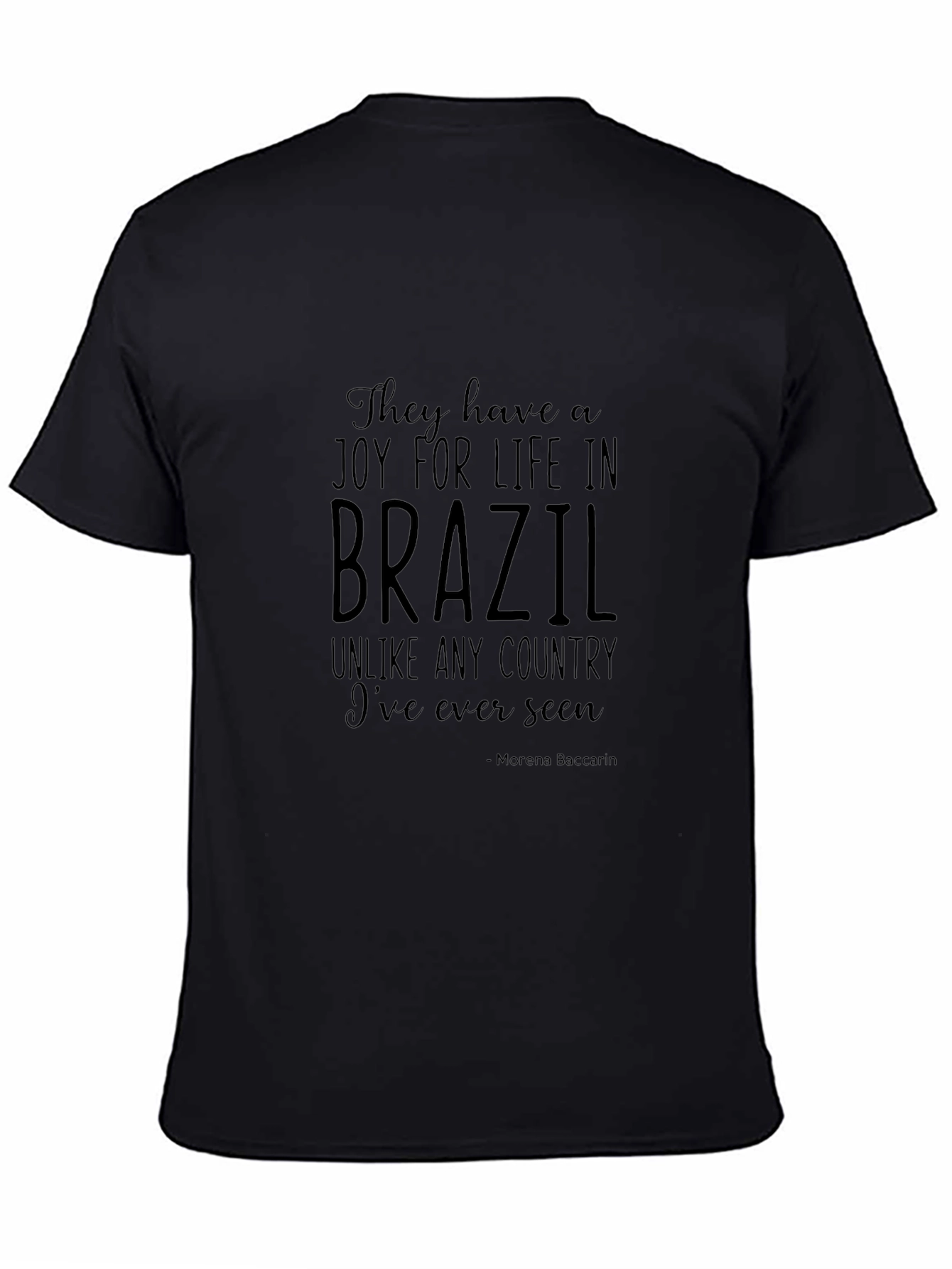 Brazil Joy For Life Graphic T-Shirt