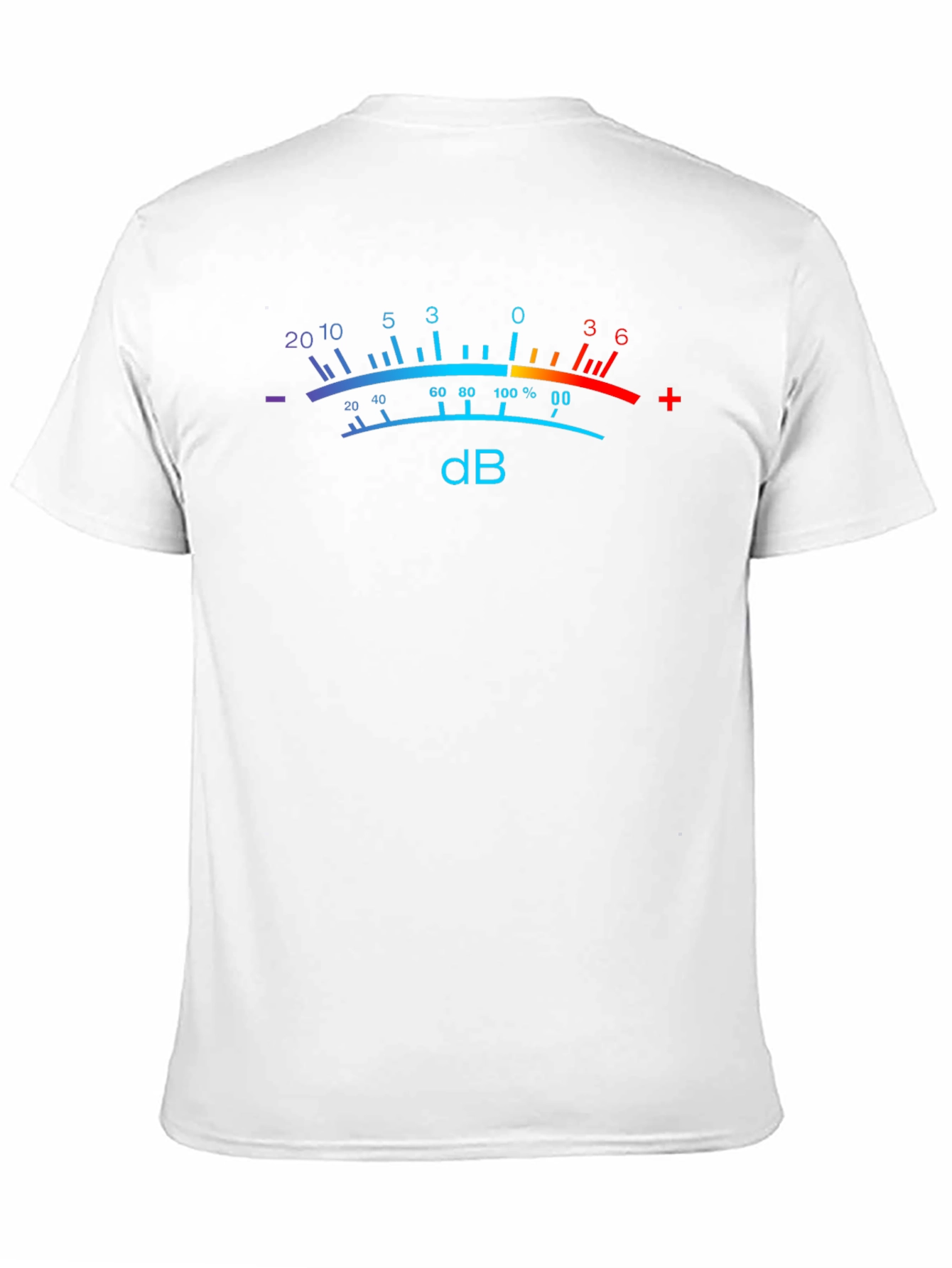 dB Meter Graphic Tee - Sound Level T-Shirt