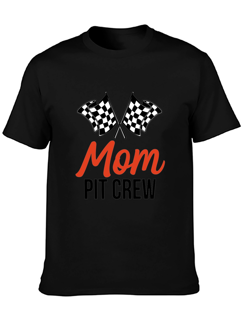 Mom Pit Crew Racing Tee