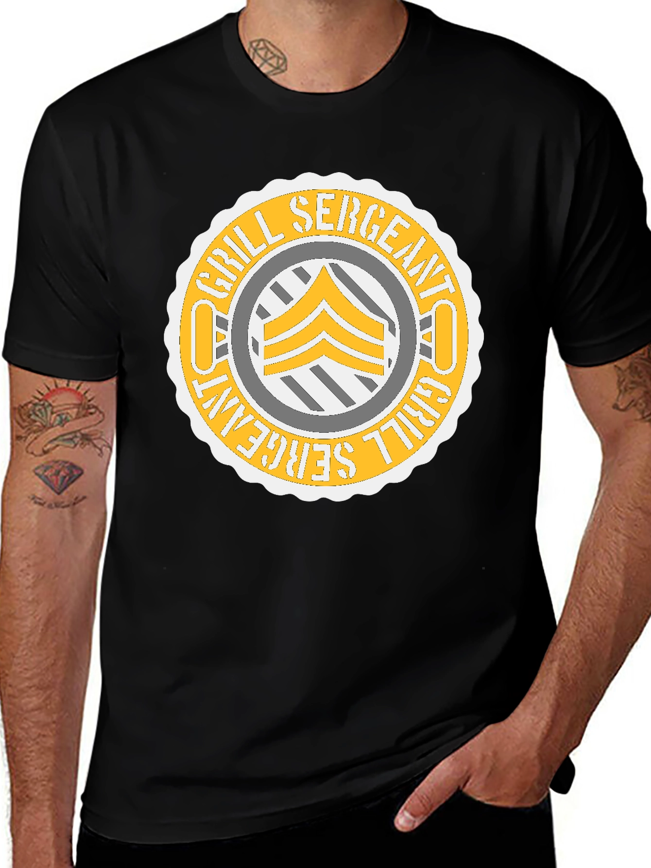 Grill Sergeant T-Shirt - BBQ Master Apparel