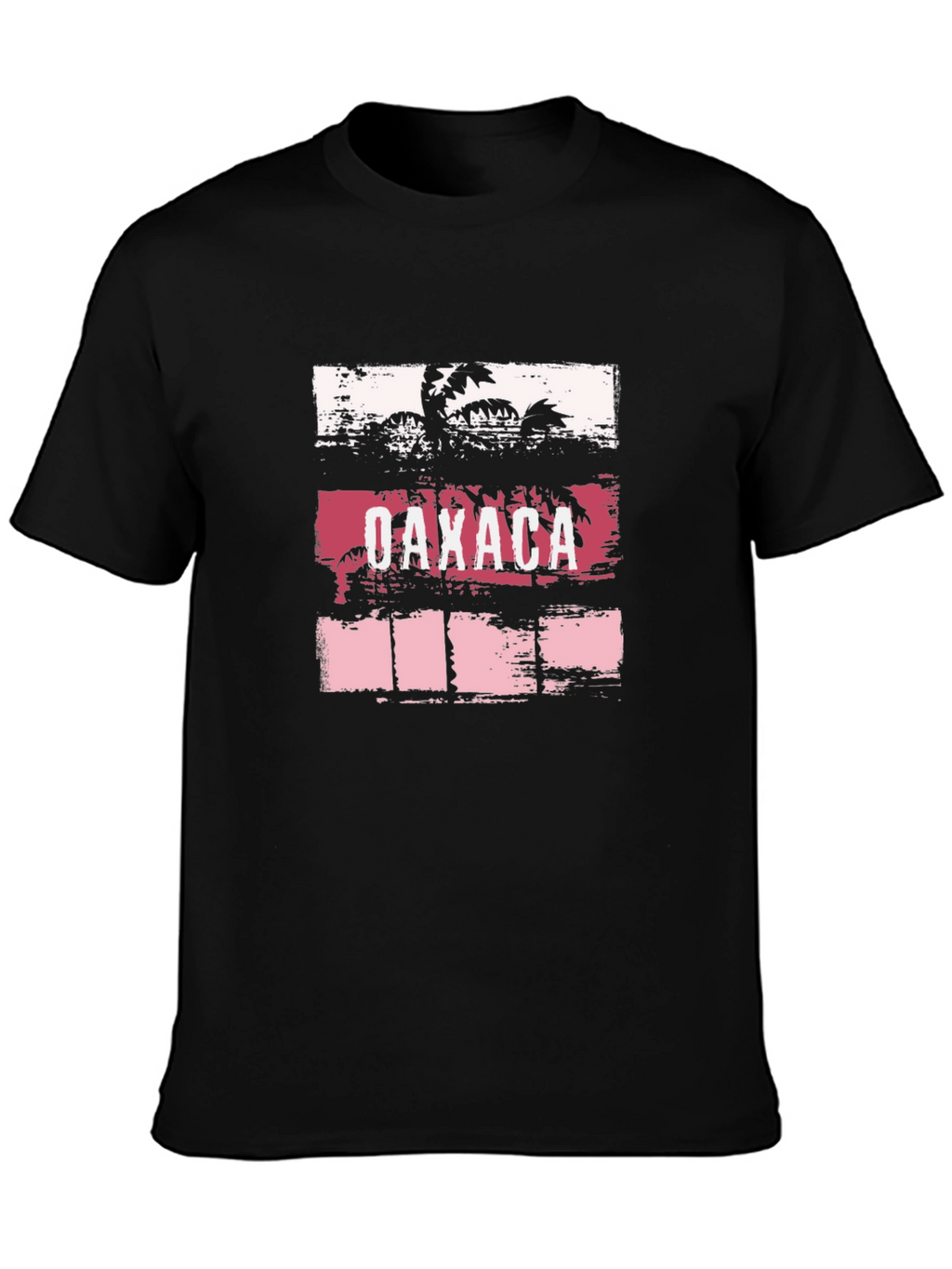 Oaxaca Retro Palm Tree Graphic T-Shirt