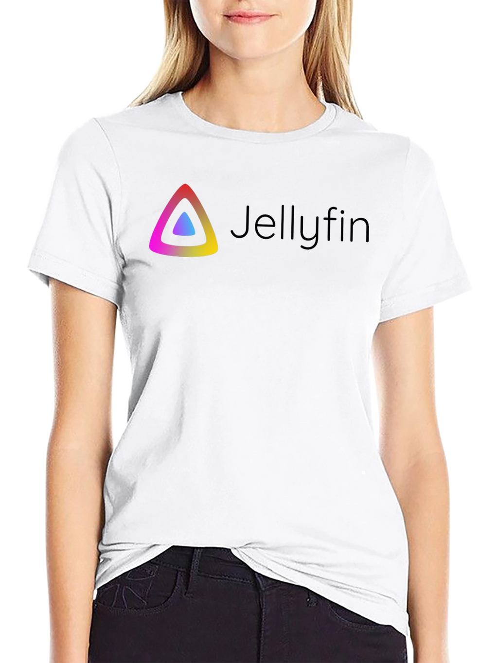 Jellyfin Logo Black T-Shirt