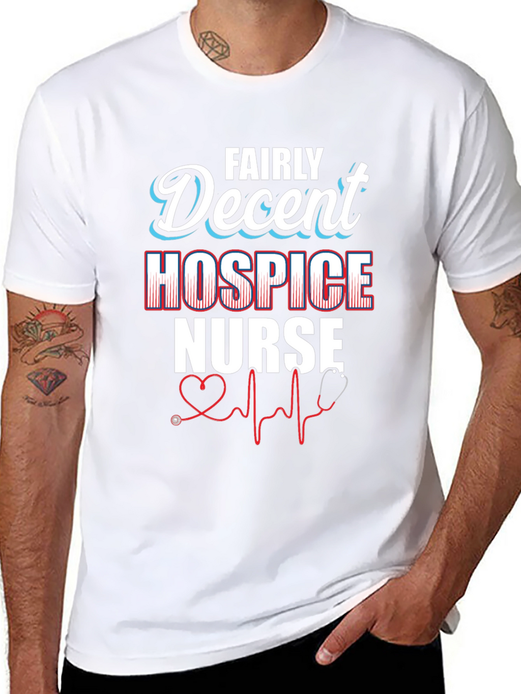 Fairly Decent Hospice Nurse T-Shirt