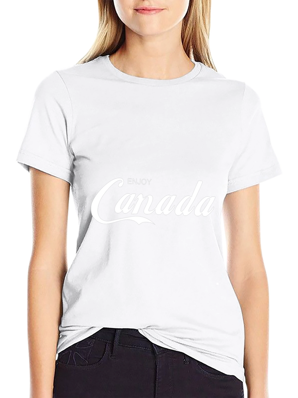 Enjoy Canada T-Shirt - Stylish Black Tee