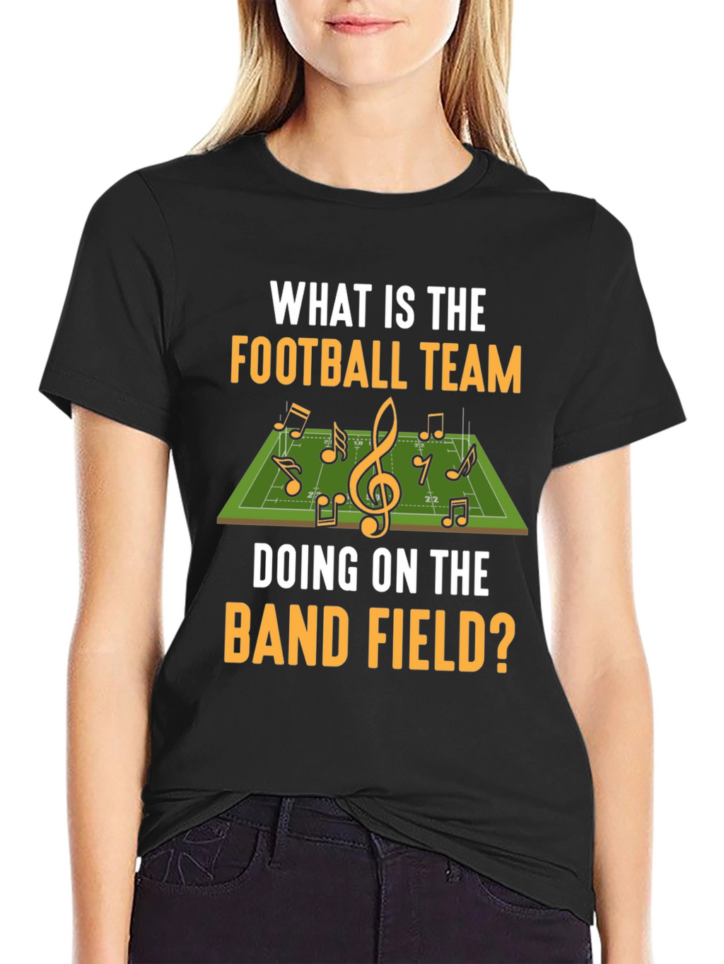 Football Team Band Field T-Shirt