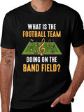 Football Team Band Field T-Shirt