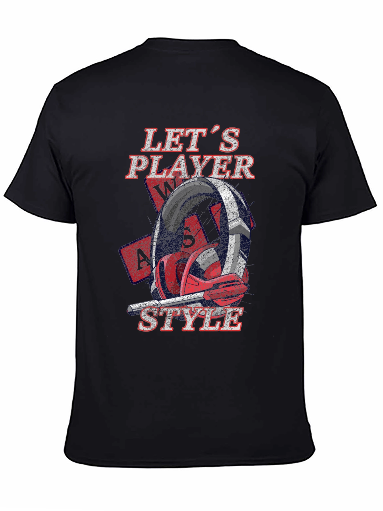Lets Player Style Graphic T-Shirt