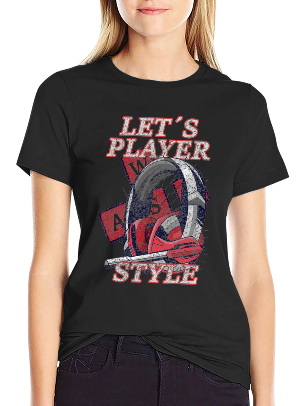 Lets Player Style Graphic T-Shirt