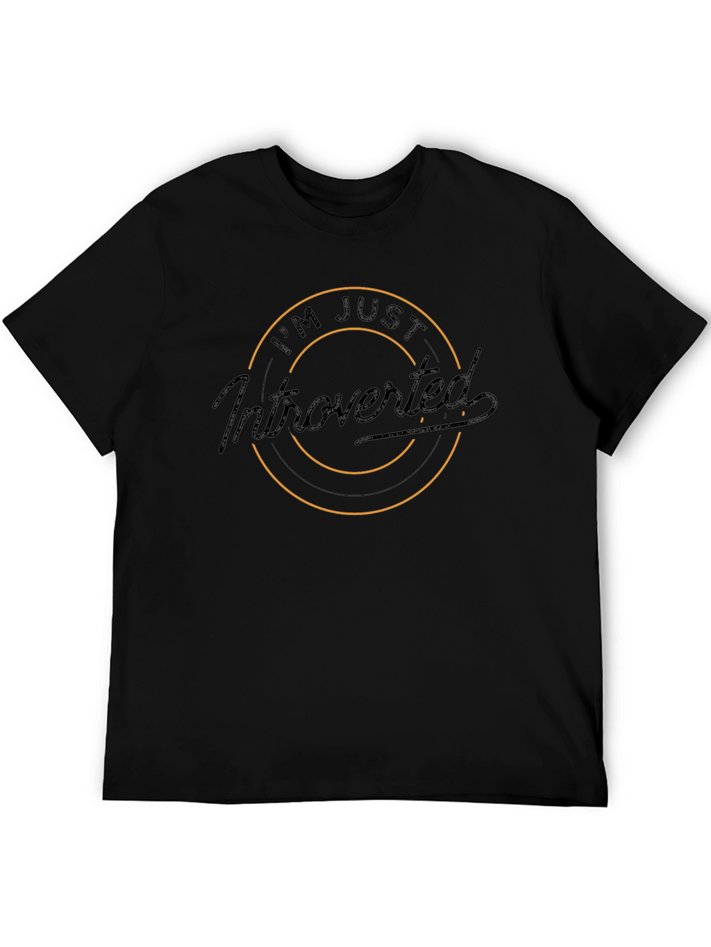 Introverted Graphic T-Shirt - Casual Wear