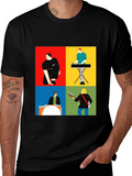 Modern Music Band T-Shirt: Stylish Graphic Tee
