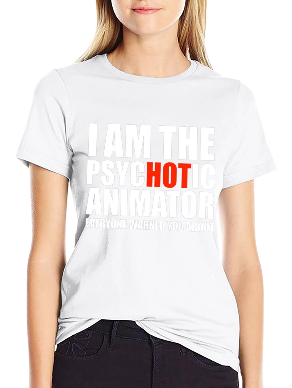 Psychotic Animator Graphic T-Shirt