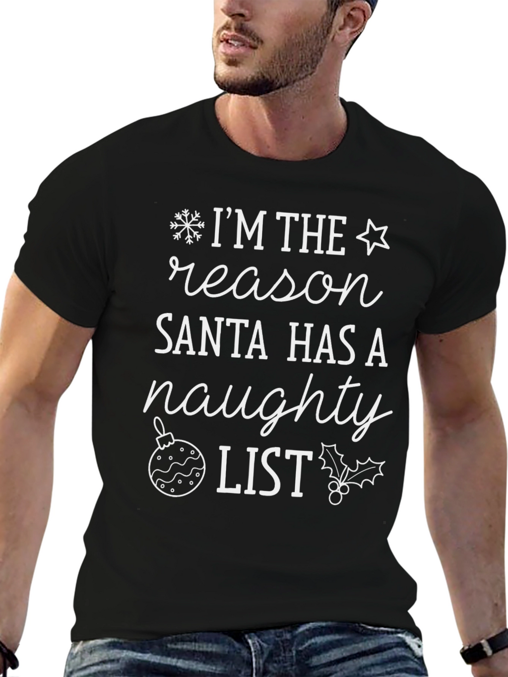 Naughty List Holiday T-Shirt
