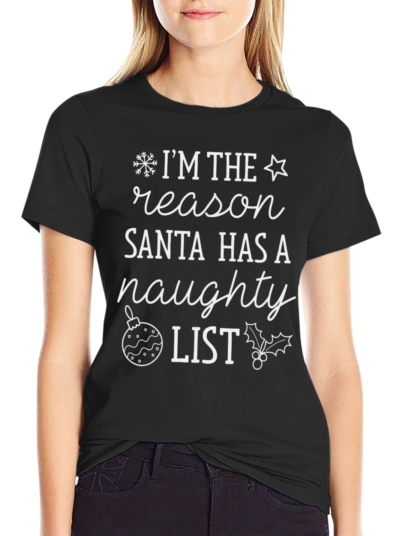 Naughty List Holiday T-Shirt