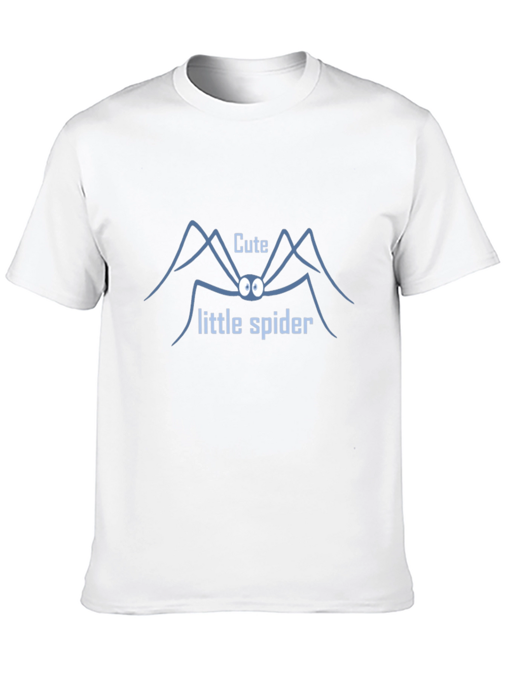 Cute Little Spider Graphic Tee - Black T-Shirt