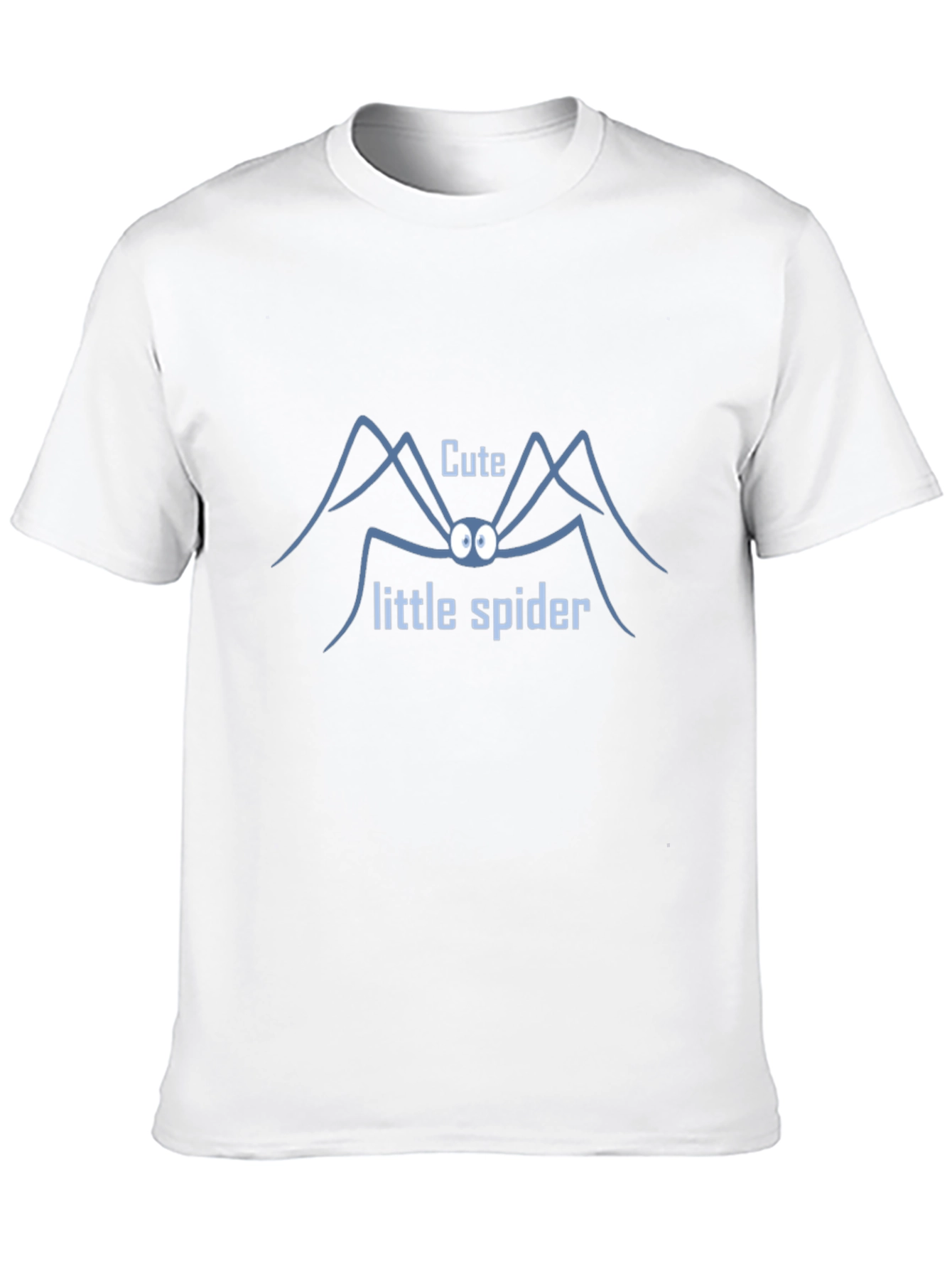 Cute Little Spider Graphic Tee - Black T-Shirt