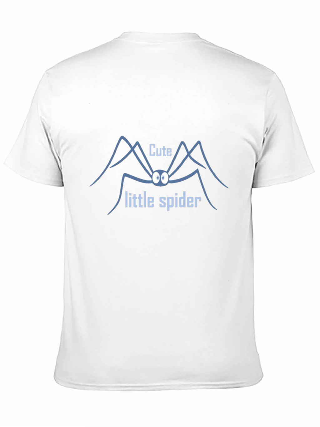 Cute Little Spider Graphic Tee - Black T-Shirt