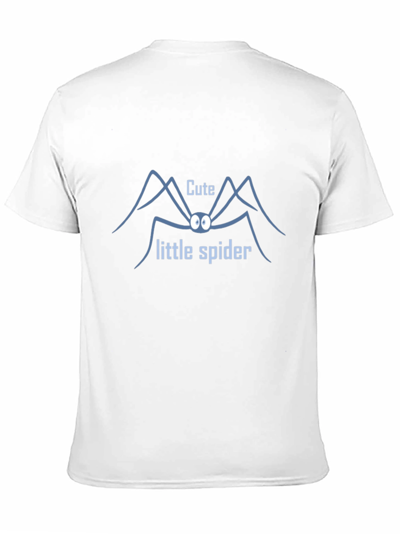 Cute Little Spider Graphic Tee - Black T-Shirt