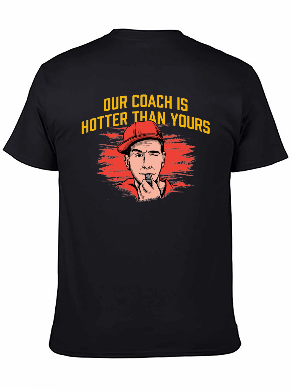 Hot Coach T-Shirt - Funny Sports Fan Tee