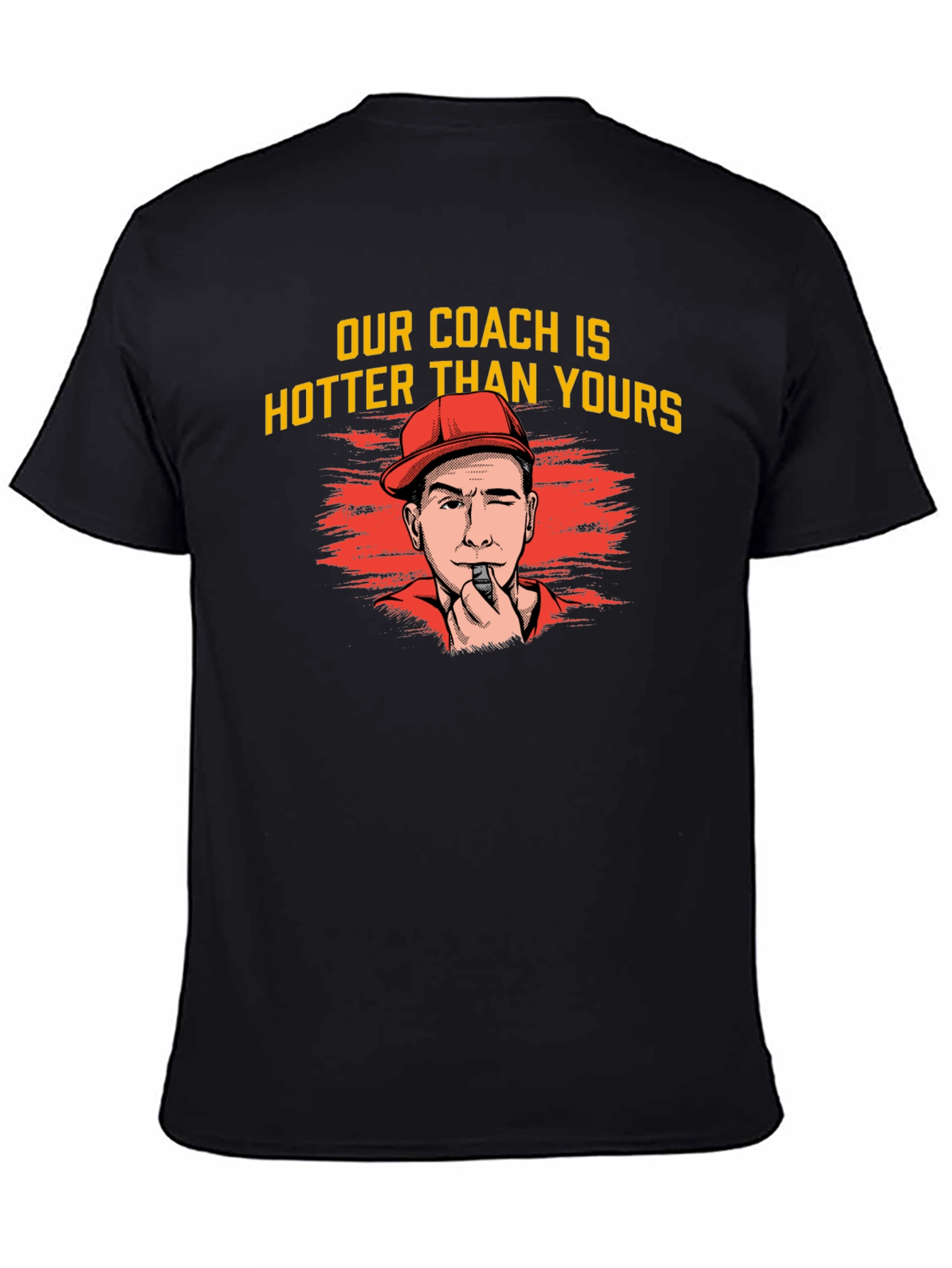 Hot Coach T-Shirt - Funny Sports Fan Tee