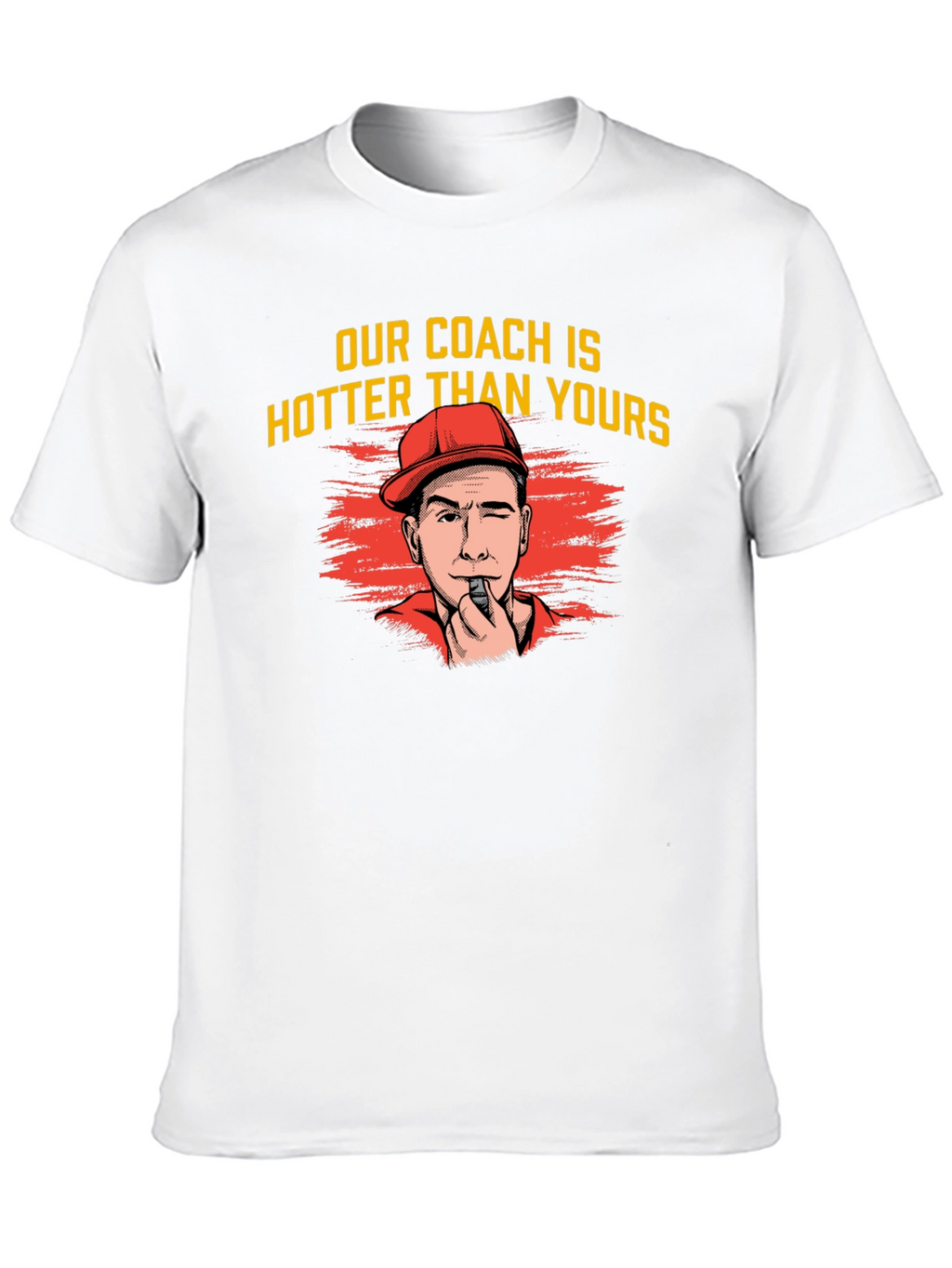 Hot Coach T-Shirt - Funny Sports Fan Tee