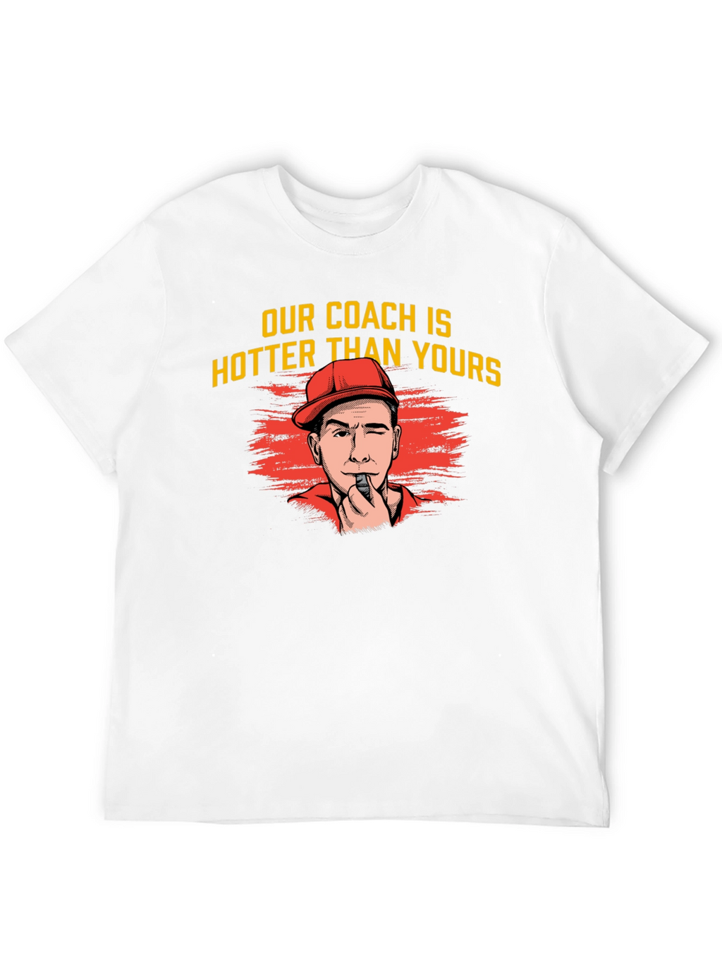 Hot Coach T-Shirt - Funny Sports Fan Tee