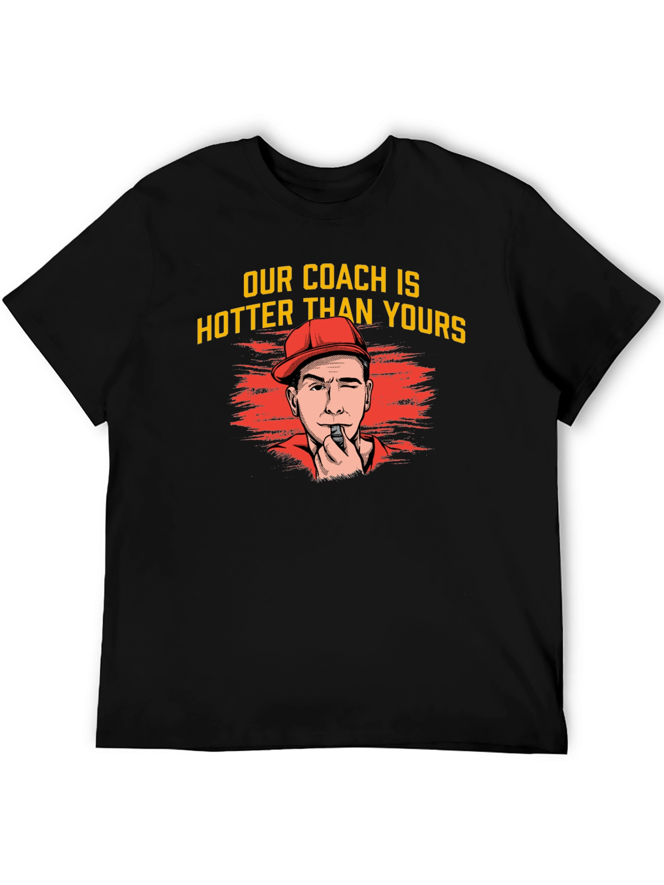 Hot Coach T-Shirt - Funny Sports Fan Tee