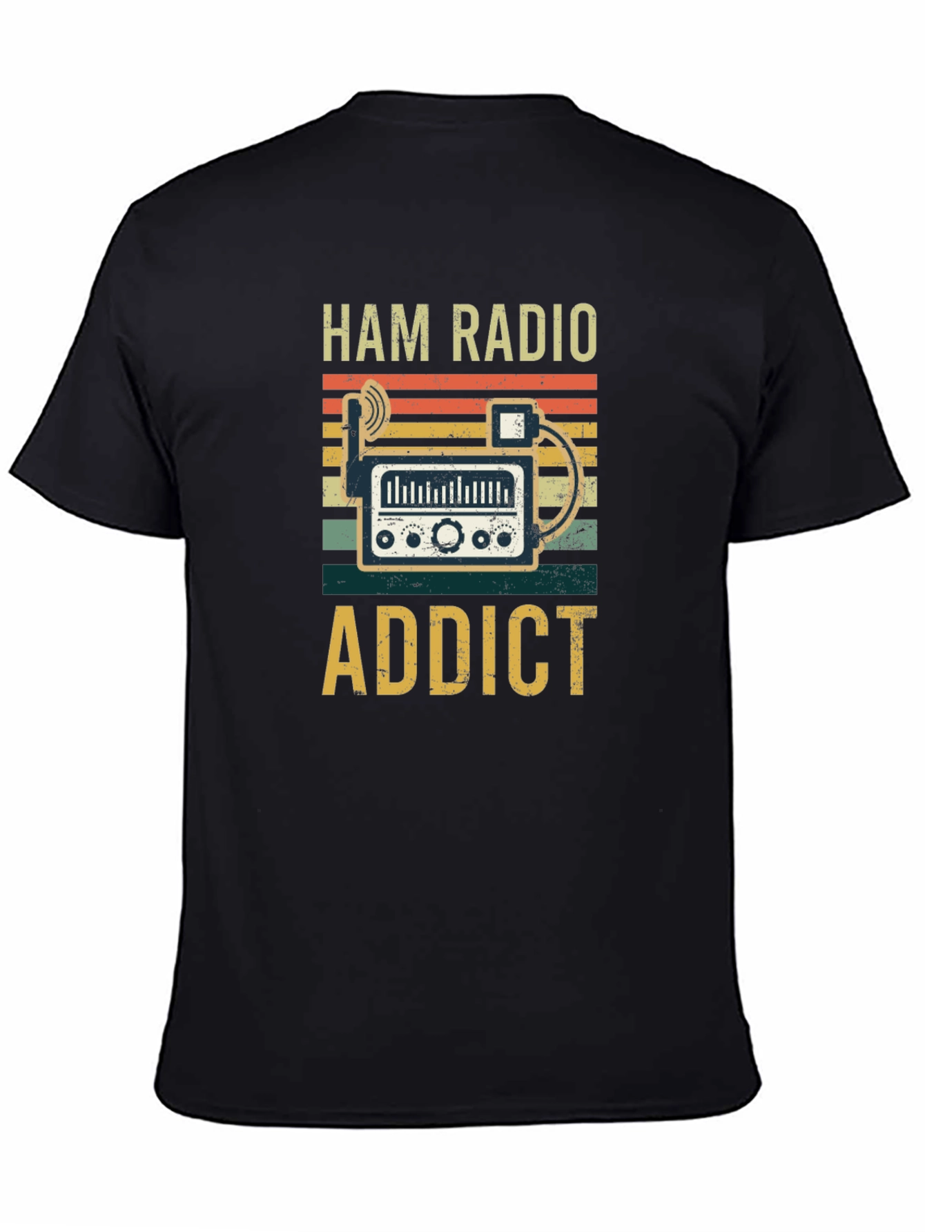 Ham Radio Addict T-Shirt - Vintage Design