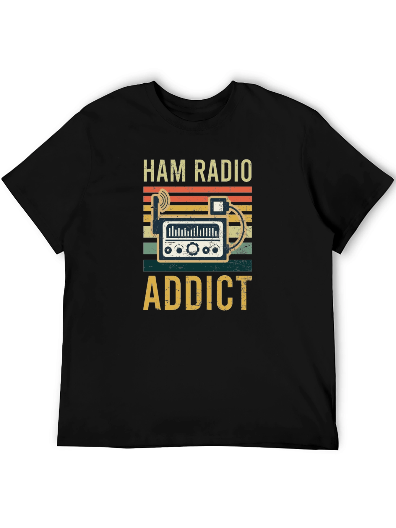 Ham Radio Addict T-Shirt - Vintage Design