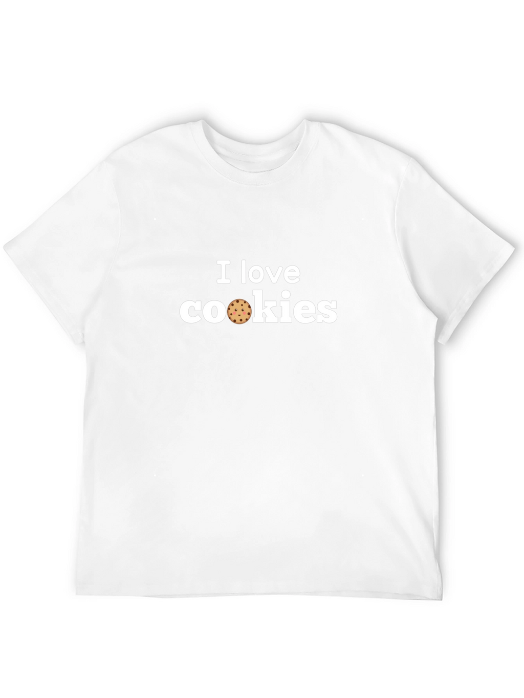 I Love Cookies Graphic Tee - Black