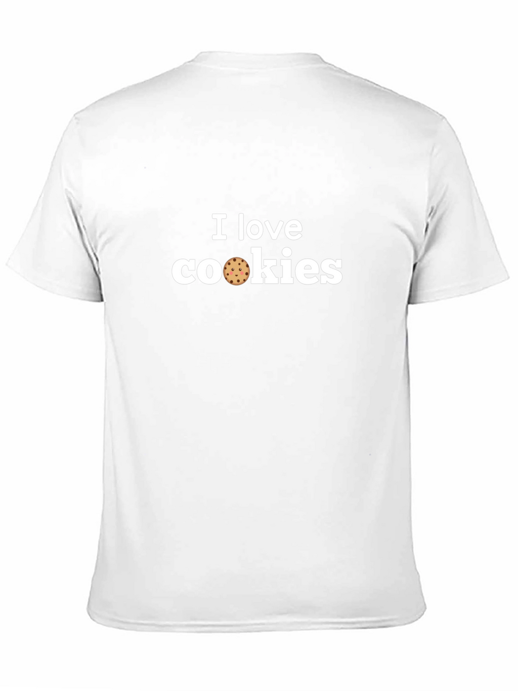 I Love Cookies Graphic Tee - Black