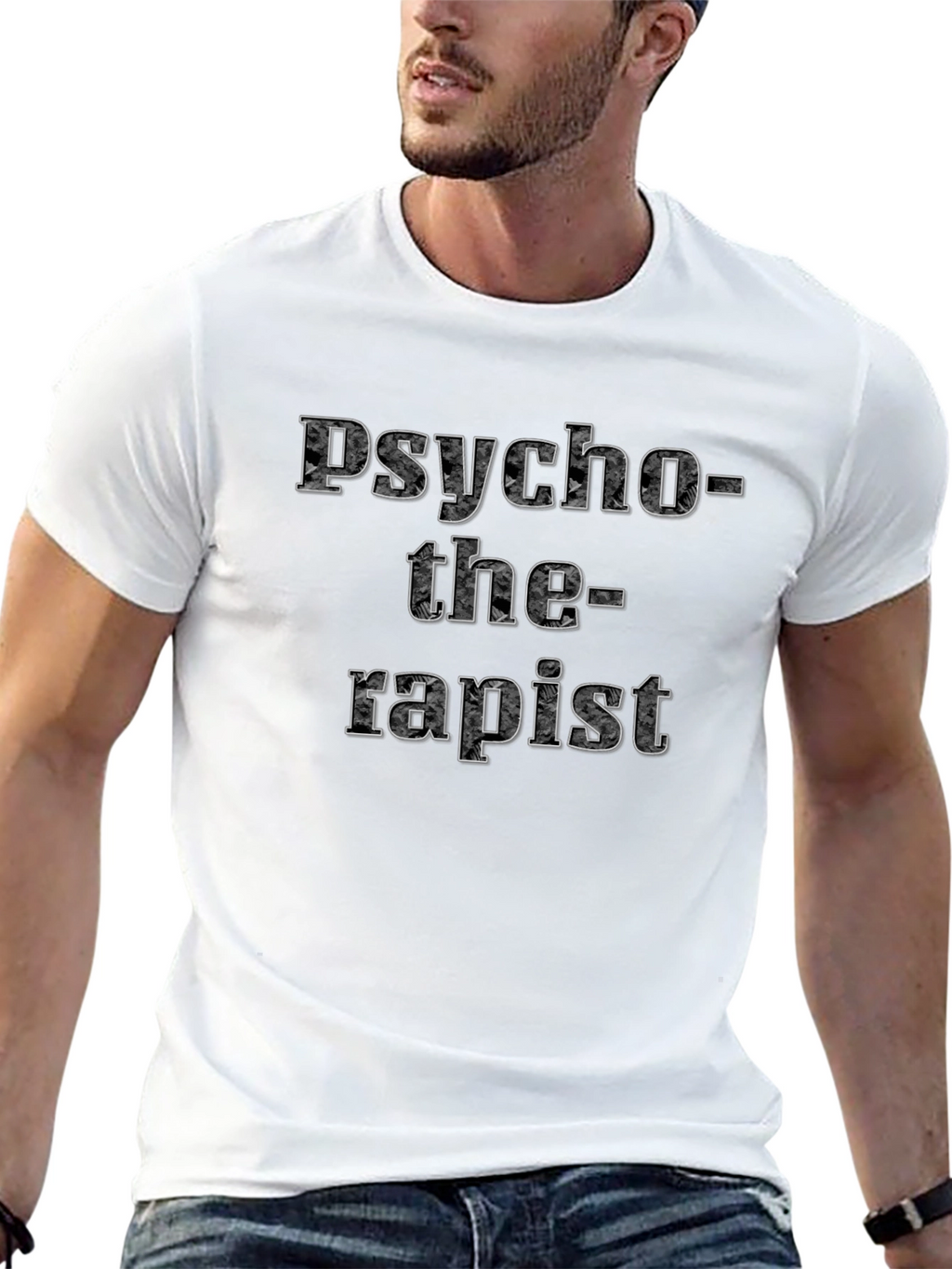 Psycho-the-rapist Humor T-Shirt