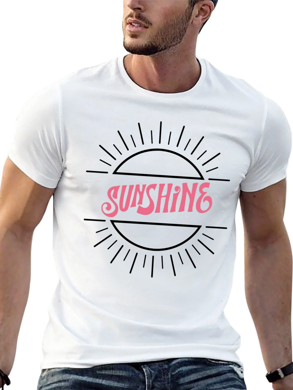 Sunshine Graphic Tee - Stylish Comfort