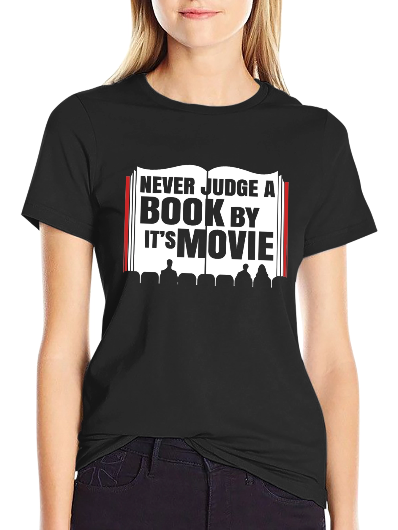 Never Judge a Book by its Movie T-Shirt