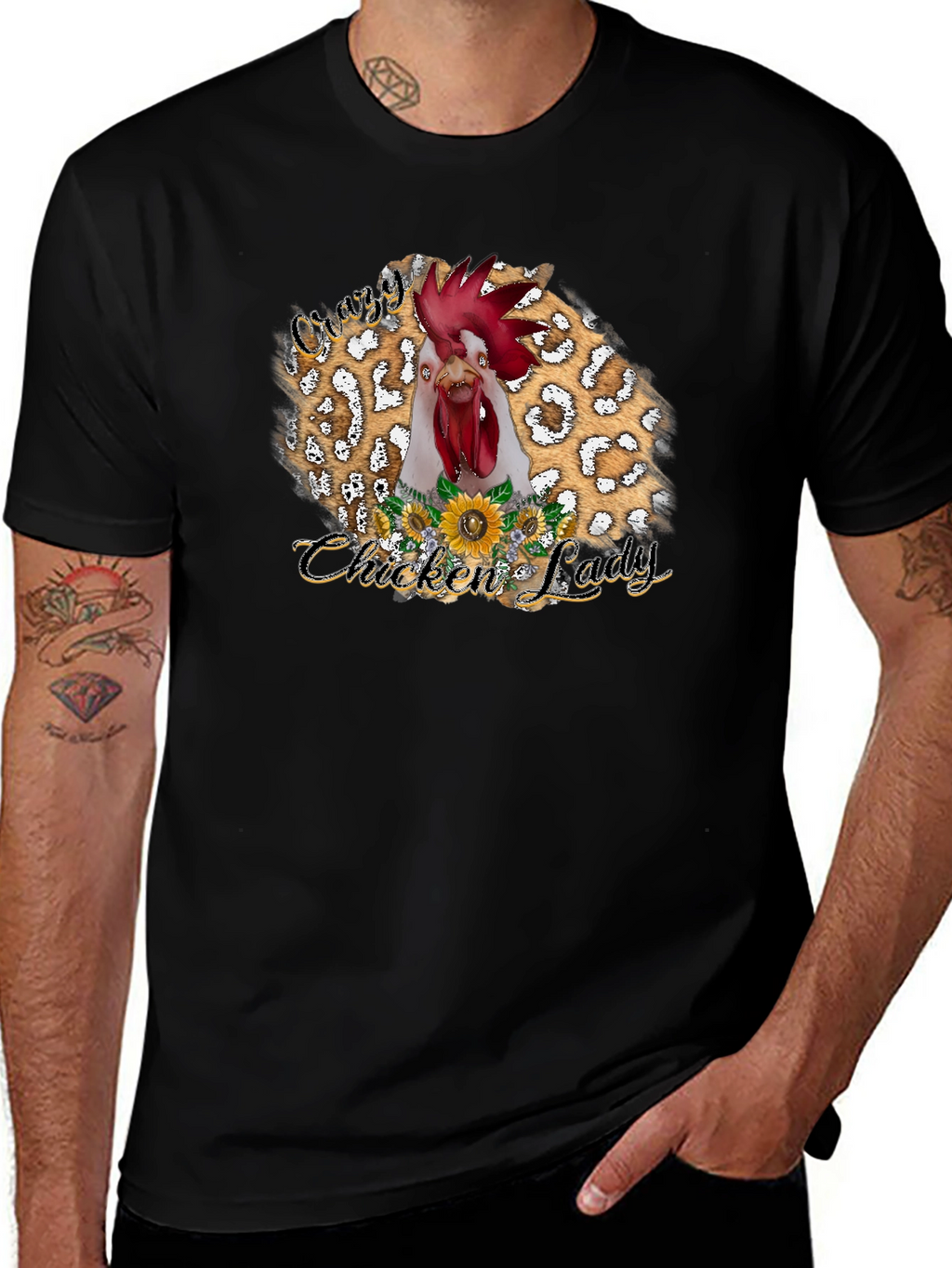 Crazy Chicken Lady T-Shirt