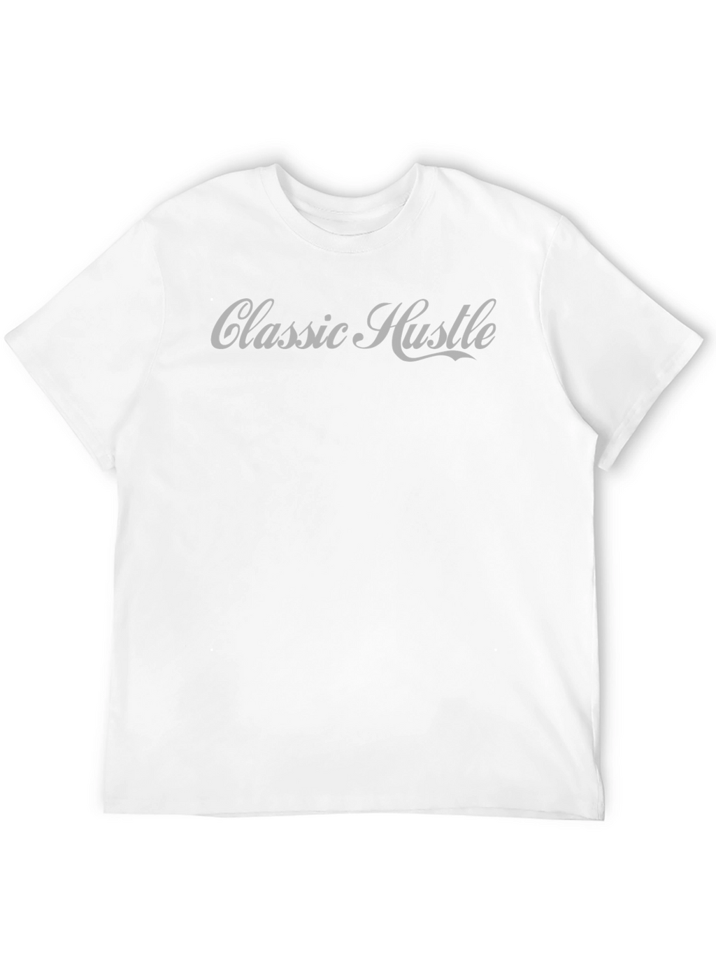 Classic Hustle Tee - Premium Black Cotton