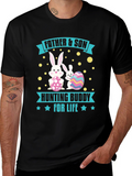 Father & Son Hunting Buddy Easter T-Shirt