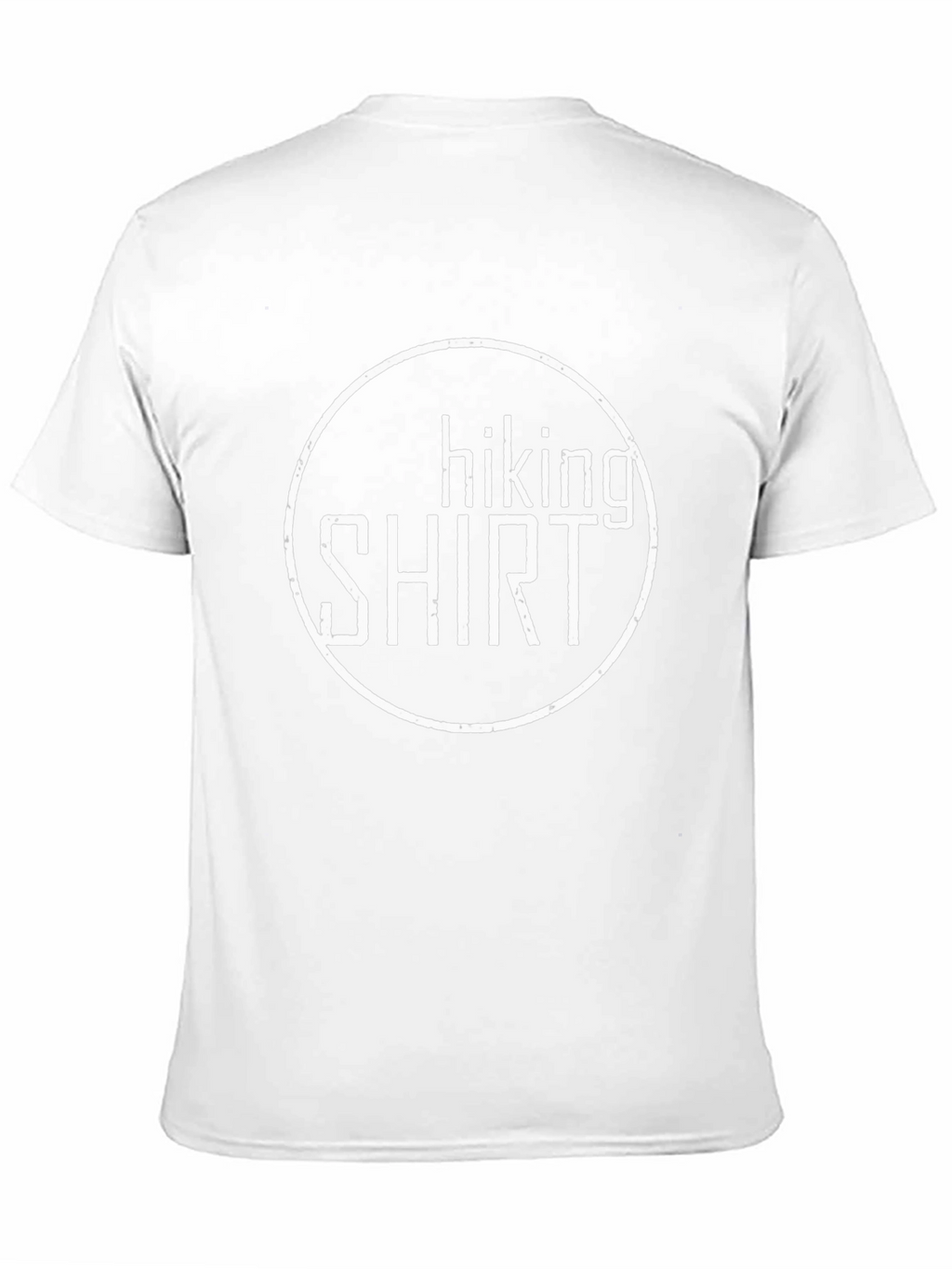 Hiking Shirt Graphic Tee - Black Cotton Blend