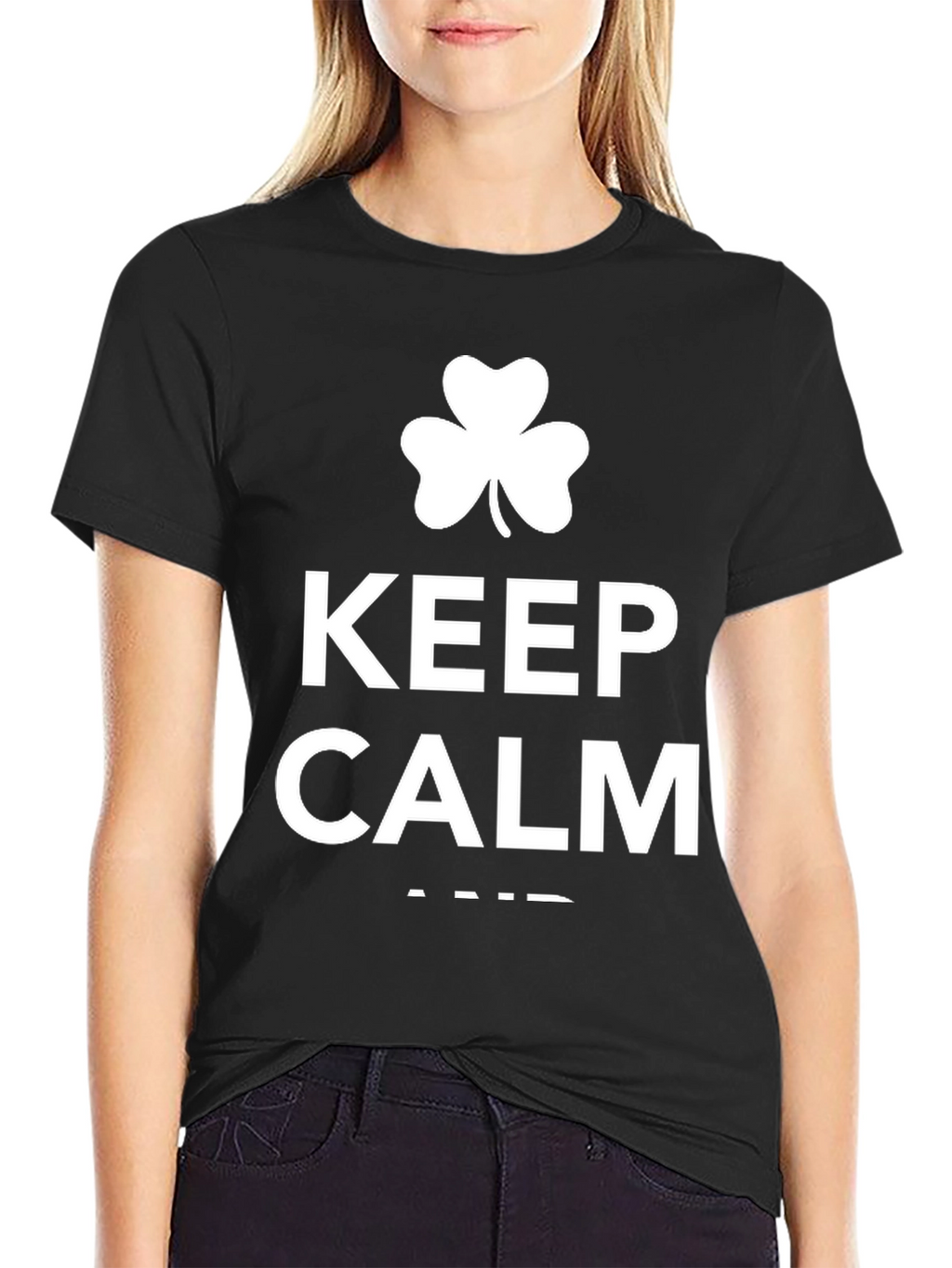 Keep Calm St. Patricks Day Graphic T-Shirt
