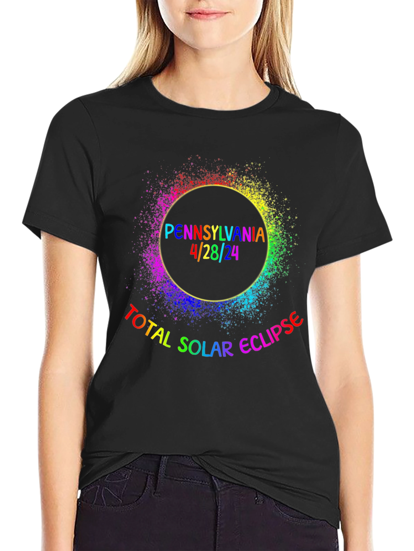 Pennsylvania Total Solar Eclipse April 28th T-Shirt