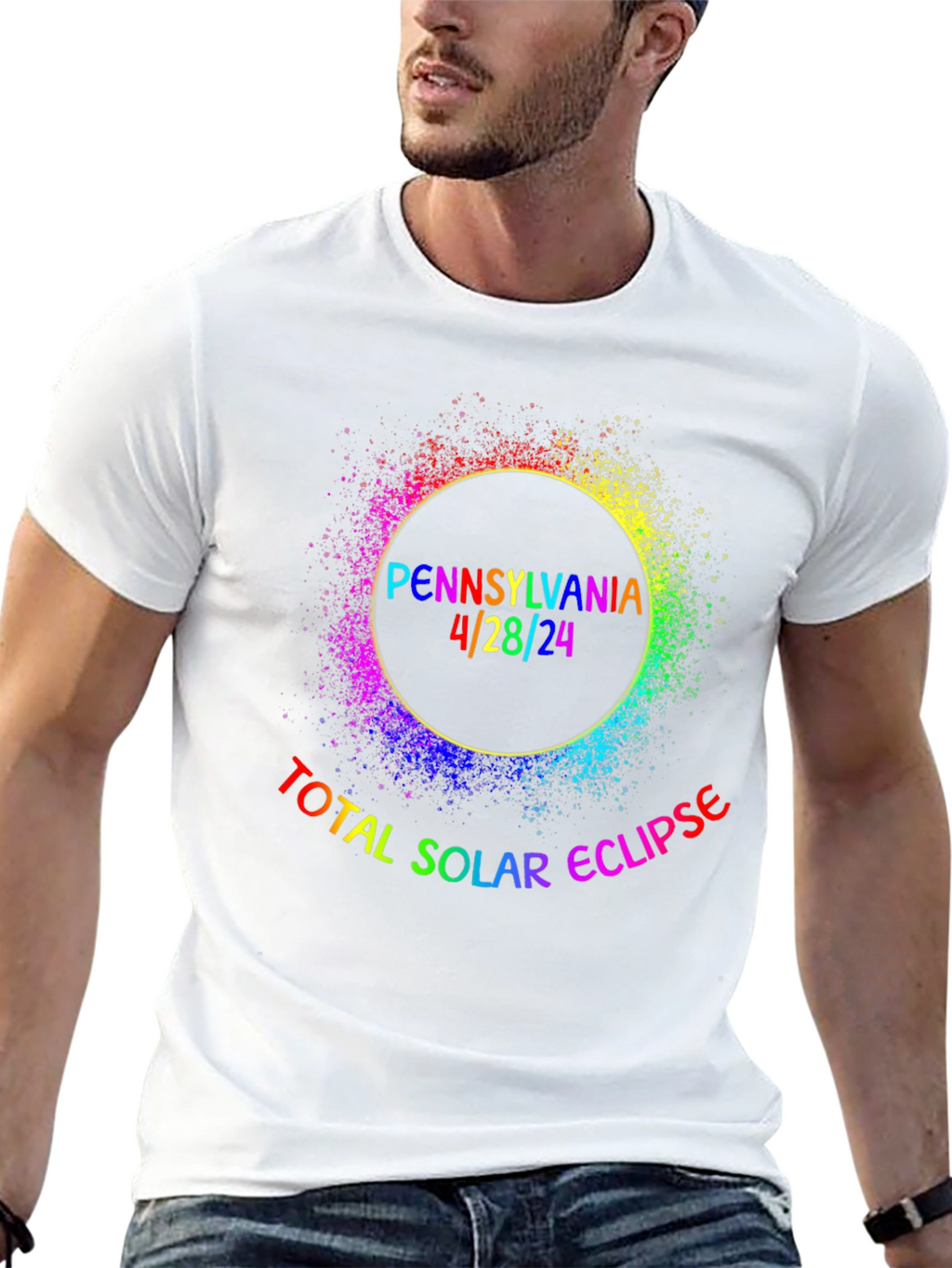 Pennsylvania Total Solar Eclipse April 28th T-Shirt