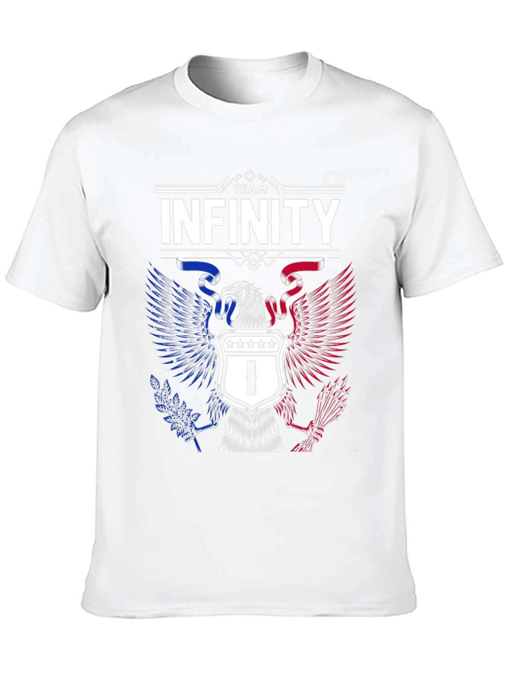 Team Infinity Eagle Graphic Tee - Patriotic Style