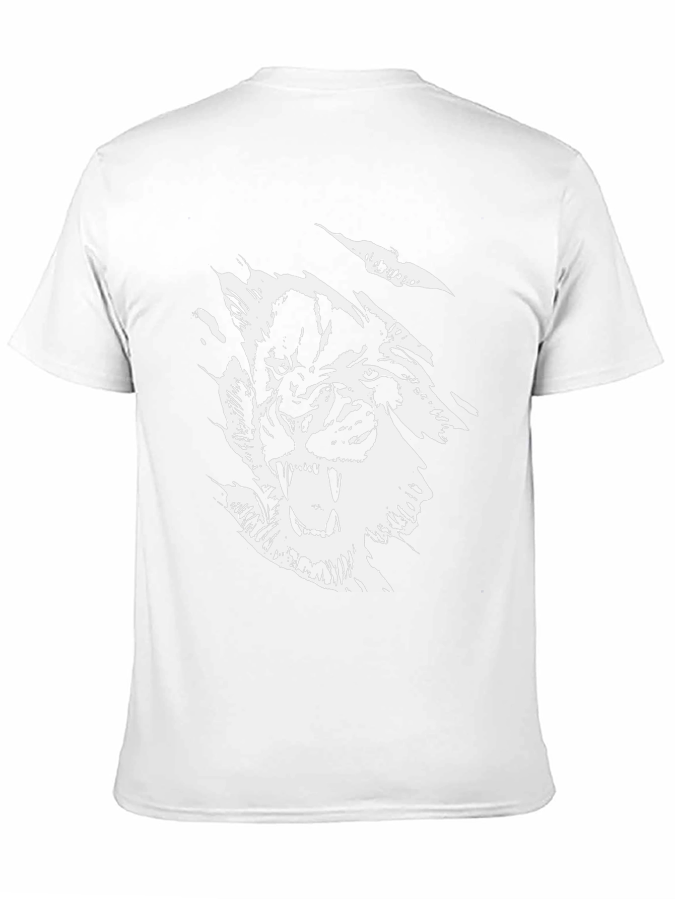 Black Graphic Tee - Roaring Tiger Design