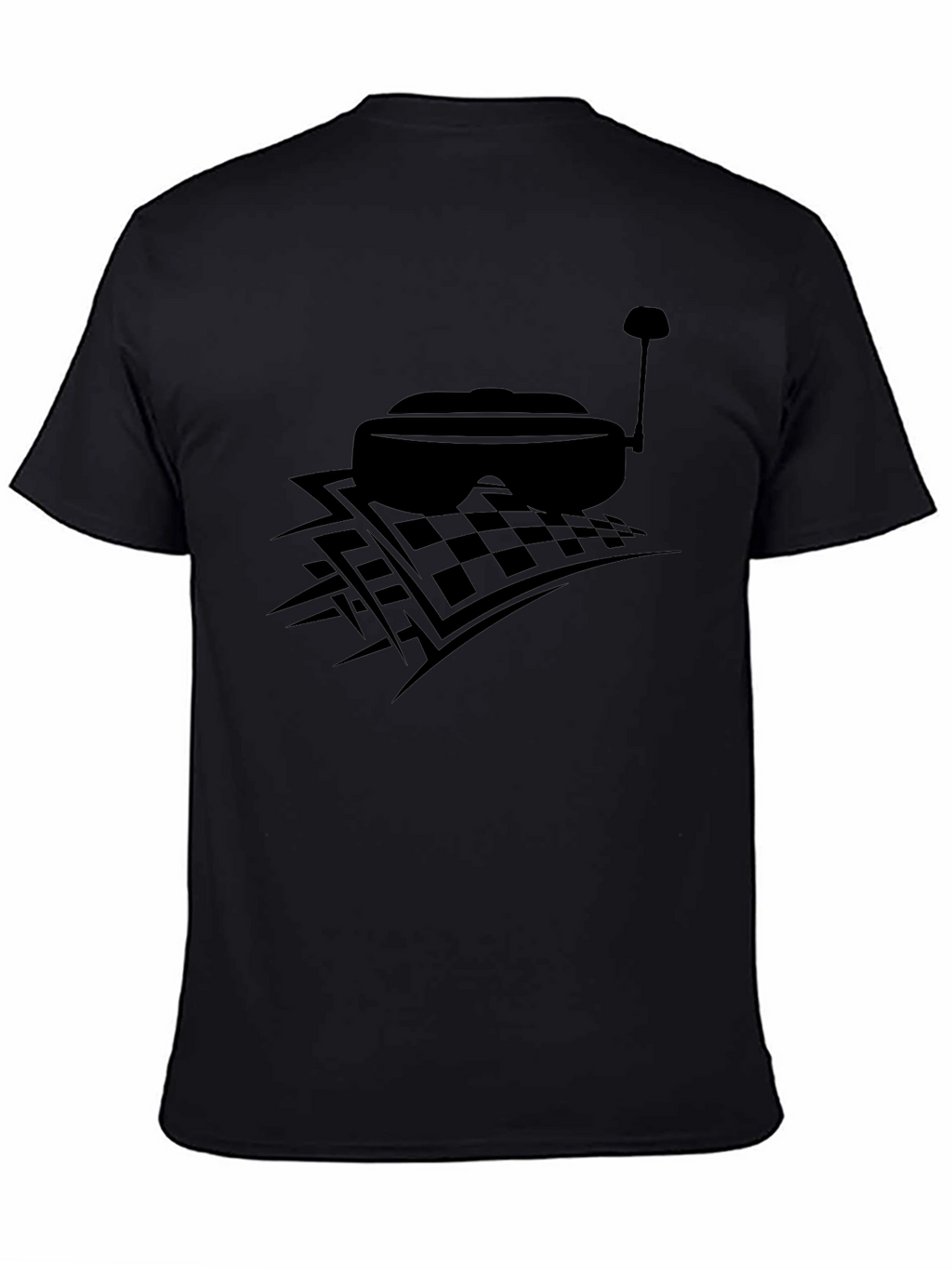 FPV Racing Drone Goggles T-Shirt - Black