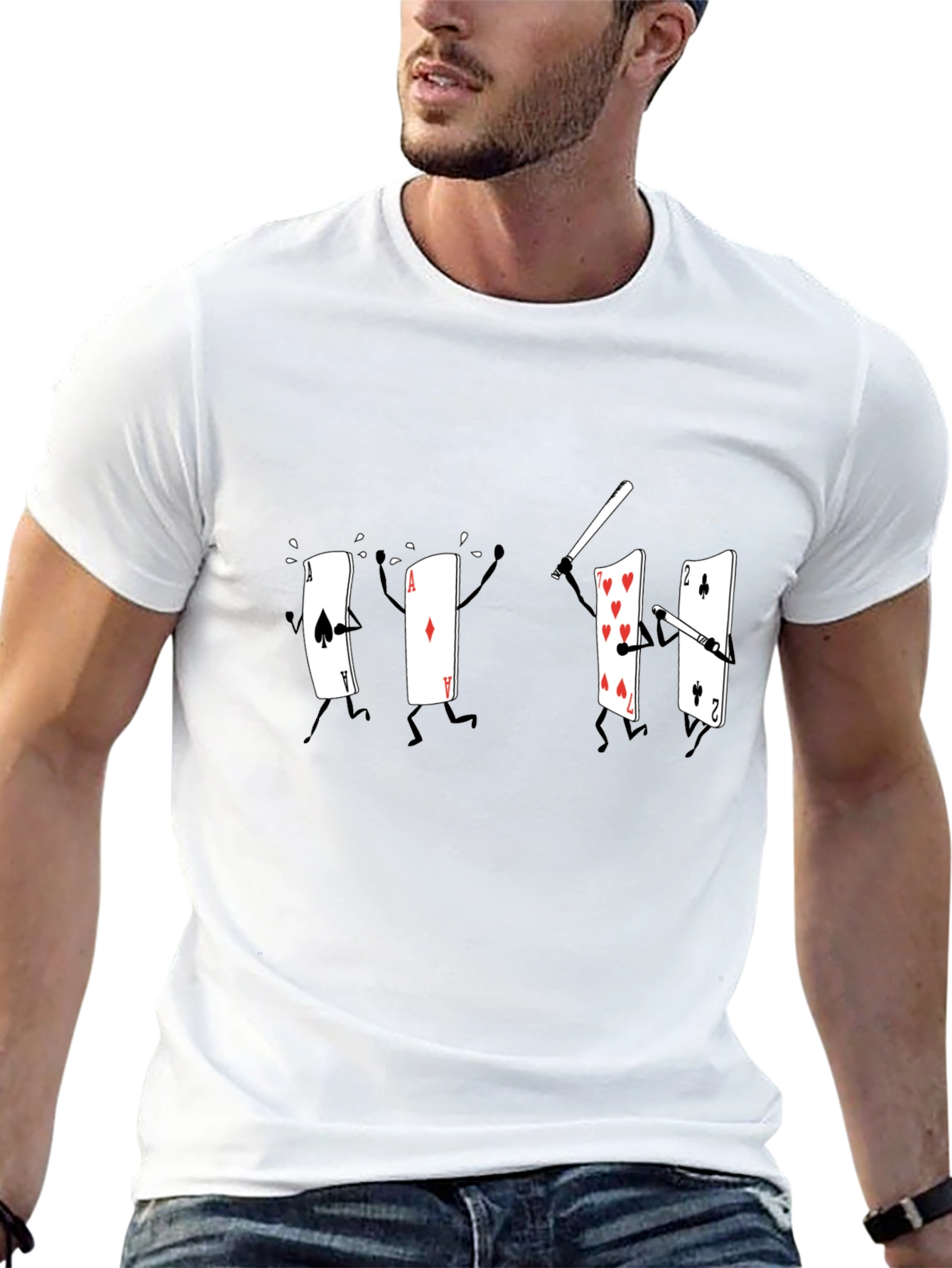 Funny Playing Card T-Shirt