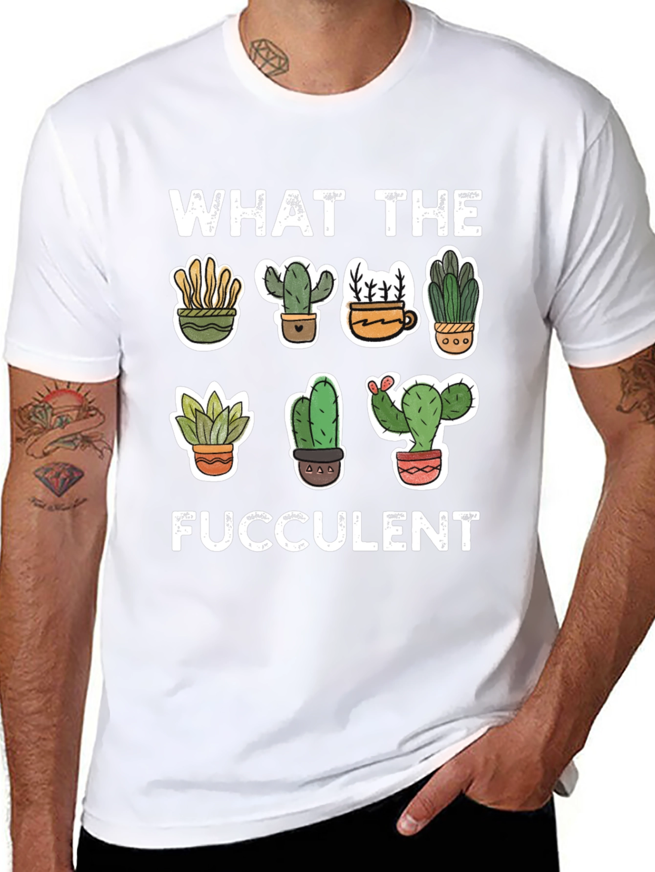 What The Fucculent Graphic Tee