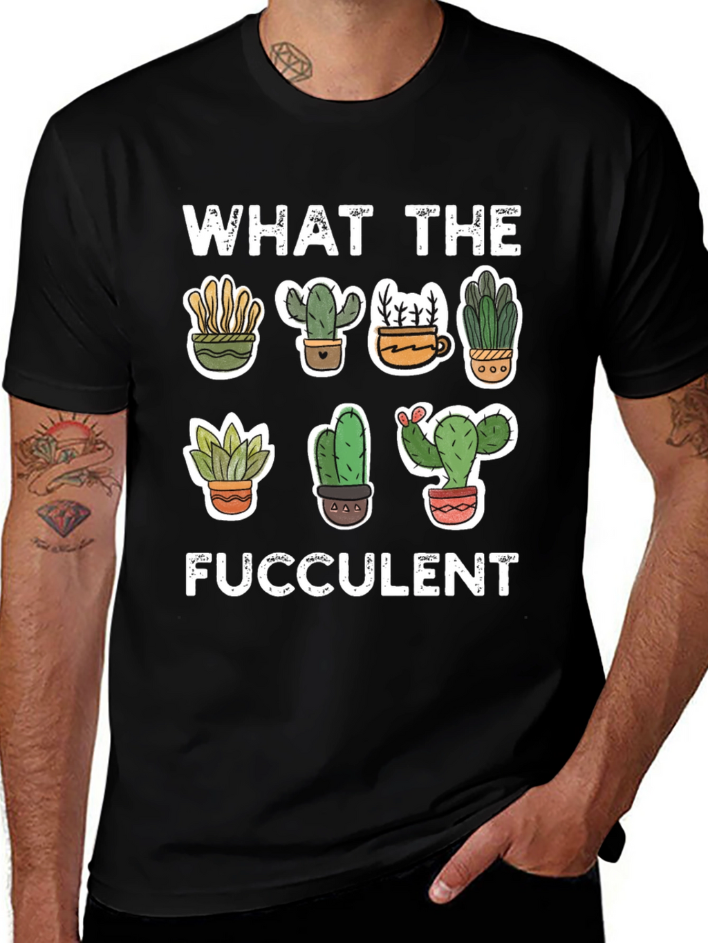 What The Fucculent Graphic Tee