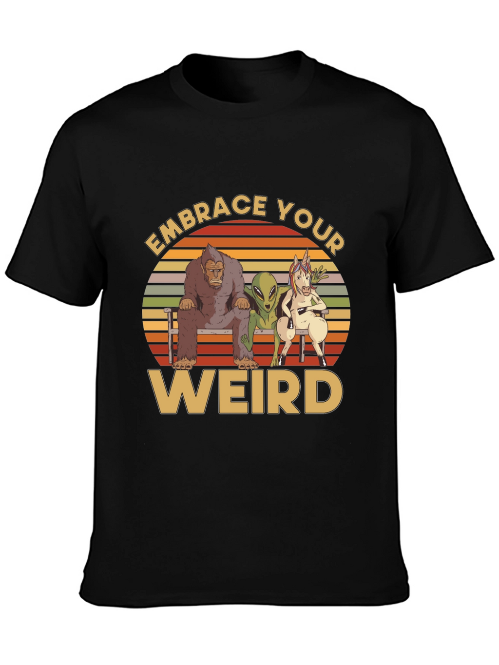 Embrace Your Weird Graphic T-Shirt