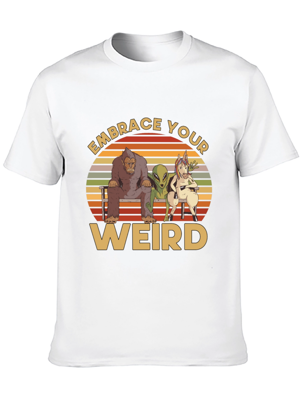 Embrace Your Weird Graphic T-Shirt