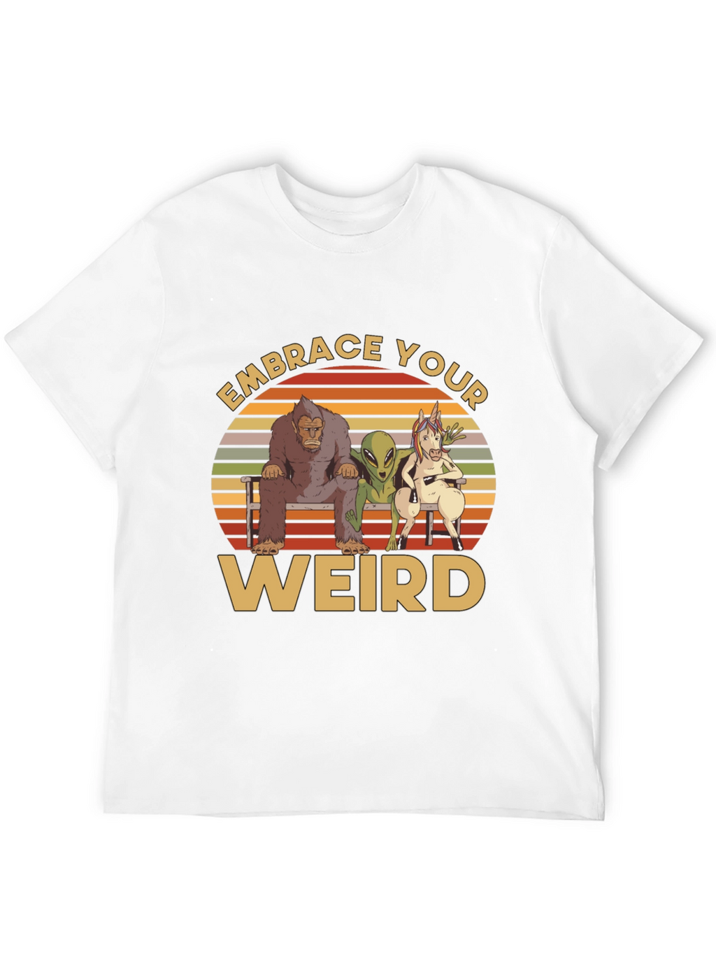 Embrace Your Weird Graphic T-Shirt